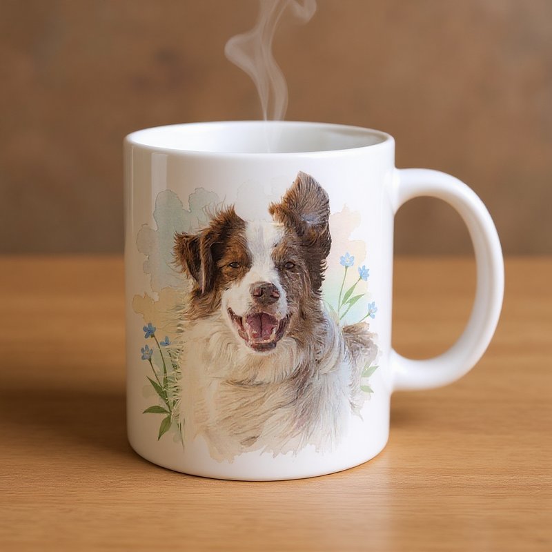Ceramic mug memorial keepsake